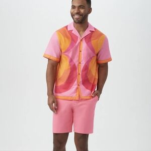 Mr. Turk Josue Short-Sleeve Shirt - Sunlight Floral